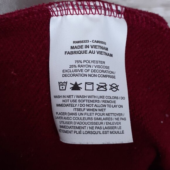 Nike Dri Fit Womens Hoodie M Burgundy Pink 546A - Picture 5 of 5